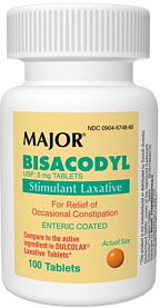 Rugby Bisacodyl Laxative Suppositories, 10 mg, 100 Ct, 100/Count