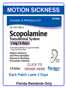 Order Scopolamine Patches (Transderm Scop equivalent) Online by Clicking Here