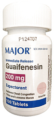 Add Guaifenesin 200mg Tablets to your Bronkaid Order