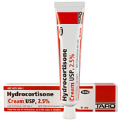 Hydrocortisone 2.5% Cream Taro Brand 1oz